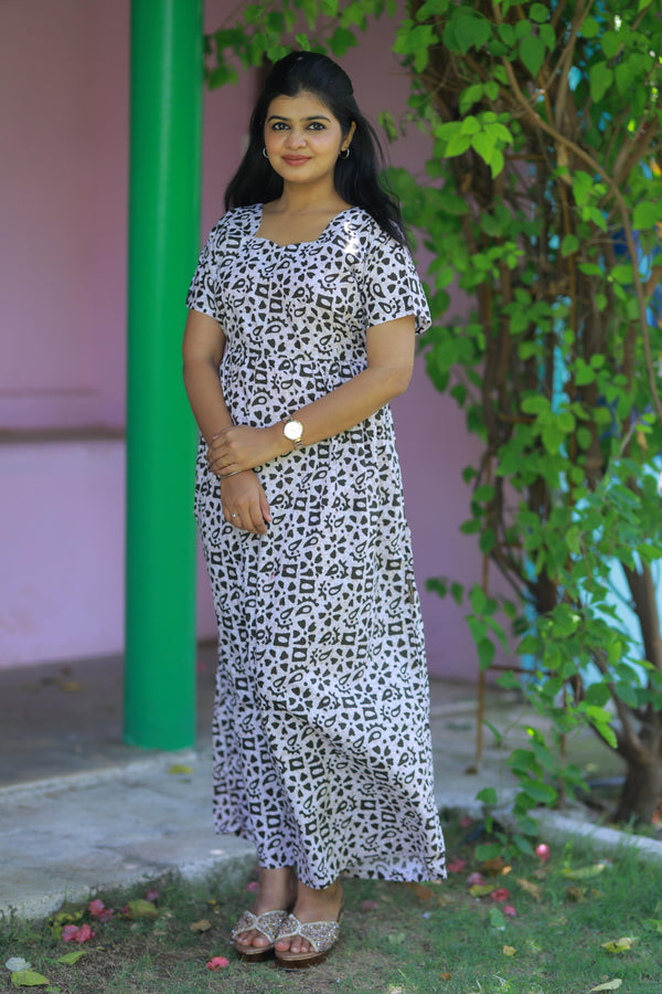 Sandal With Dark Green  Without zip  Frock